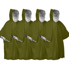 퓨처스텝 황동 4팩 휘파람 비상 생존 큰 안전 야외 활동용 자기 방어 조난 신호 하이킹용 생존용 휘파람