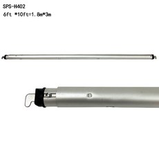 파이프앤드레이프 배경 실버 프레임 결혼식 단극, B. 실버 가로바 402