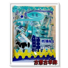 古意古早味 鮮奶油起士酥餅 (300g) 懷舊零食 加鈣蘇打餅, 1個