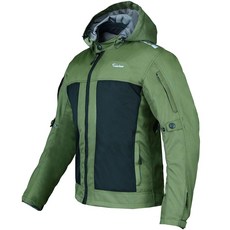 Kaedear 카에디아 오토바이 자켓 오토바이 용 프로텍터 라이딩 재킷 파커, 상세페이지 참조