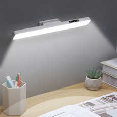 사는잼 LED 독서등 화장대 조명 무선 조명등 붙이는 전등 무드등 USB 부착식 충전식 각도조절 리모컨포함, 1개