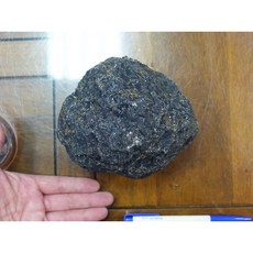 §能量礦石§ 印尼隕石 Agni Manitite 火山玻璃 2350克 俗稱印尼天狼星 烈火石 黑隕石 古黑曜石