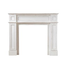 벽난로콘솔 거실장식장 앤틱 수납장 레트로 인테리어 빈티지화이트 90x20x100, 빈티지화이트 100x20x110