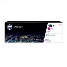HP 416A 原廠品紅色碳粉匣 (W2043A) LaserJet Pro M454/MFP M479適用, Magenta/n品红色, 1個