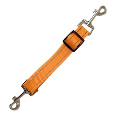 세이프 강아지 안전줄 반려견 생명줄 애견 중간 리드줄 소형 중형 대형 ~ 37cm, 1개, 오렌지