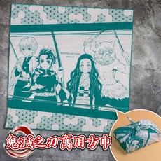 【日本OSK】鬼滅之刃萬用棉質方巾, 1個