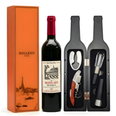 벨레노 와인오프너 세트 생일 집들이 연말 크리스마스 선물, 1세트, 레드와인st오프너