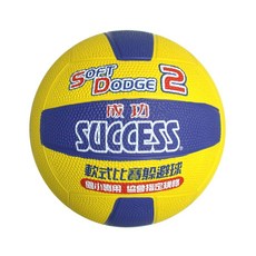 特波士 日式躲避球 附球針 球網, 1個, 成功2號-軟式比賽躲避球, S1421