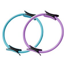 瑜珈普拉提阻力圈塑型美腰神器瘦腿提臀 瑜珈環 老人夾腿阻力圈 大腿部健身, 升級加粗款藍色-腿部阻力圈, 1個
