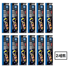 동아 XQ 502 세라믹골드 샤프심, 0.5mm, B, 24개