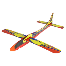 -睿- 36cm 保麗龍彈射飛機 大滑翔機 高空滑翔機 童玩飛機, 1個