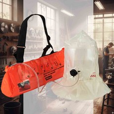 비상탈출용 호흡구 정비안전 엔지니어사용 유해가스대비 리모델링보호 연기차단호흡 생산라인보호