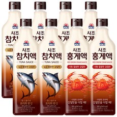 사조대림 참치액 900g 1개 +홍게액 900g 1개, 4세트, 900ml