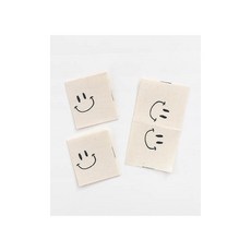 퀼트스타 오늘도 스마일 끼워라벨_그냥 웃자요, 3개