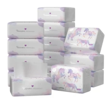 植護 Unicorns 6層加厚紙巾, 5個, 1套