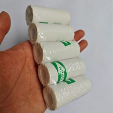 迷你熱感照片印表機 姓名貼印表機 口袋打印機 貓貓機 外送印表機 拍立得印表機, 加購 5卷連續標籤貼紙 白色, 1個, 1個裝