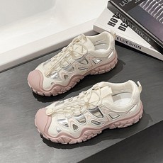 티류으스 여성 여름 통굽 키높이 아쿠아슈즈 트레킹화 등산화 샌들 메쉬 경량 운동화 Lyw