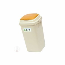 MN 휴지통 베이지 50L 1개입 식당휴지통
