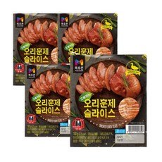 목우촌 오메가 3 오리훈제 슬라이스 180g x 4팩, 4개