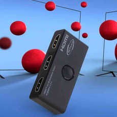 엠에스몰 4K 60Hz HDMI 2채널 수동 선택기 PTS13B PC스위치