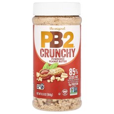 PB2 Foods 크런치 파우더드 땅콩 버터 184g(6.5oz) Foods (피비투 푸드), PB2 Foods, 크런치 파우더드 땅콩 버터, 184