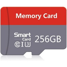 메모리 카드 256GB 미니 TF 초고속 스마트 안드로이드 폰용 액션 카메라용 태블릿 확장 저장장치, Red&Grey