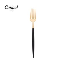 Cutipol GOA 黑金霧面不銹鋼 18.5cm點心叉, 1個
