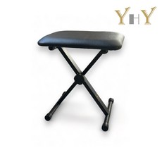 YHY KB215 電鋼琴椅 電子琴椅 可調整高度 台灣製 – 立恩樂器, 黑色, 1個