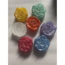 浮水水晶蠟燭(添加銀離子), 藍色,大愛心, 1個