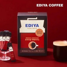 탕비실 스틱커피 이디야커피 오리지널 아메리카노 150T, 1g, 150개입, 1박스