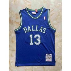 NBA 댈러스 매버릭스 13번 스티븐 존 내시 유니폼 농구 상의
