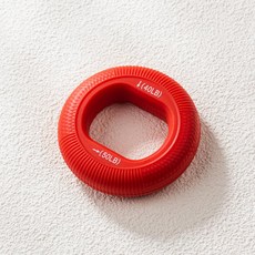 다사그레이 팔뚝링 크립볼 와이셔츠 피지컬 실리콘, 1개, 레드 40-50lb