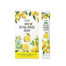 연우에이치앤비 NFC 유기농 레몬즙 착즙주스