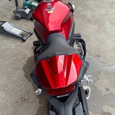 오토바이 후면 페어링 시트 카울 커버 레드, 4. Dark Red