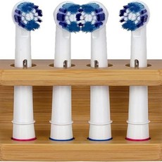대나무 칫솔 거치대 전동 나무 욕실 수납 선반 미니 멀티 슬롯 스탠드, 1. Four-Hole, 기본
