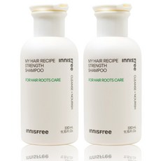 이니스프리 마이 헤어 레시피 스트렝스 두피 샴푸, 330ml, 2개