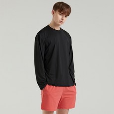 HMUS Aberdeen Overfit 男式長袖 T 卹防護罩