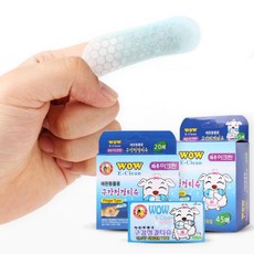 강아지 입냄새제거 100매 휴대용 일회용 손가락 칫솔 양치티슈, 1개, 100개입