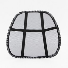 메쉬 통풍 허리쿠션 차량 의자 등받이쿠션, 1