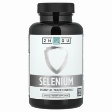 Zhou Nutrition 저우뉴트리션 조우 뉴트리션 셀레늄 200mcg 베지 캡슐 100정 미네랄보충제