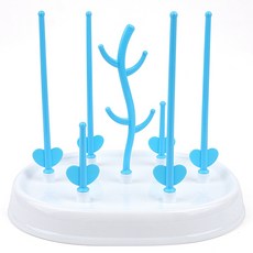 미니 컵 젖병 건조대 휴대용 플라스틱 텀블러 거치