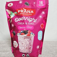 PRANA 유기농 오버나이트 치아앤오트, 1개, 800g