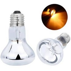 발열전구 온열 열등 UVA LED 애완동물 히팅 램프 적외선 4가지 주야간 전구 25W50W75W100W E27 파충류 히트, Transparent-25W