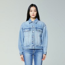버커루 여성 오버핏 데님자켓 L톤(B225DJ520P).