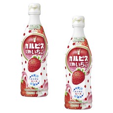 칼피스 완숙 딸기 희석용, 2개, 470ml