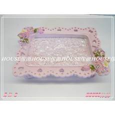 HOUSE傢飾 浪漫玫瑰香皂盤, 1個