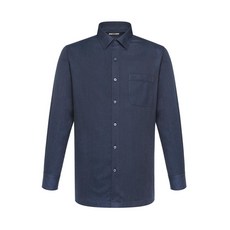 DAKS SHIRTS 기모 이지케어 라이크 솔리드 셔츠 네이비 DKW3SHCL102N1 118448