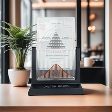 갈톤 보드 이항 확률 수학 교육용 교육 과학 분포기 모형 교구