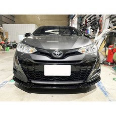 豐田 YARIS VIOS 18年後 競速版 鋼琴烤漆黑 前下巴, 1個
