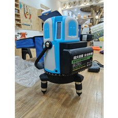 雙線水平儀 360度旋轉 4000mAh電池 自動找平, 1個